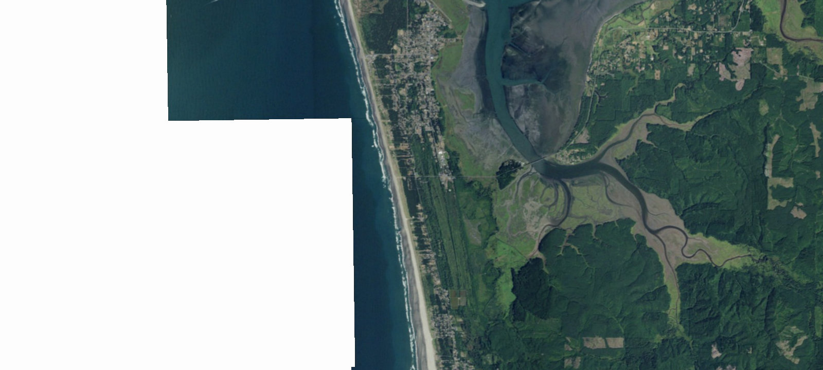 Map of Twin Harbors State Park - Westside Campground