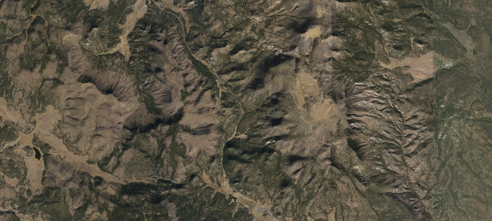 Map of Alpine Divide Campground