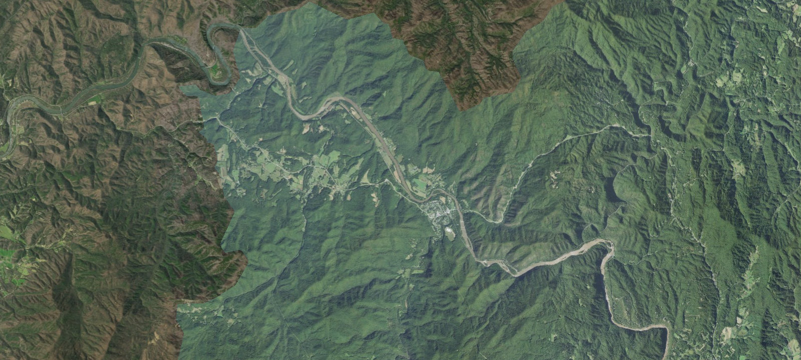 Map of Laughing Waters Family Campground