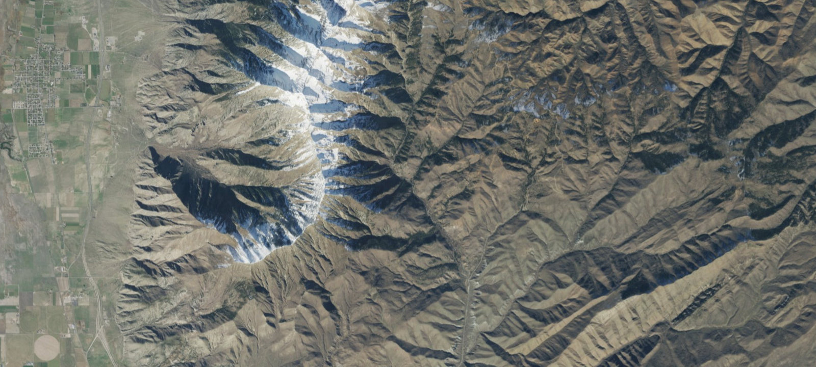 Map of Bear Canyon