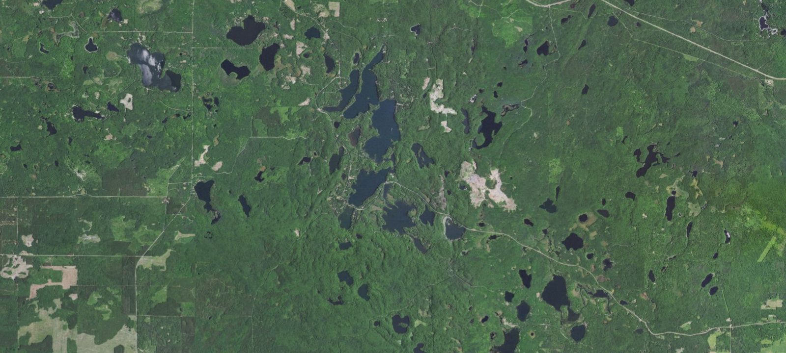 Map of Twin Lakes Campground
