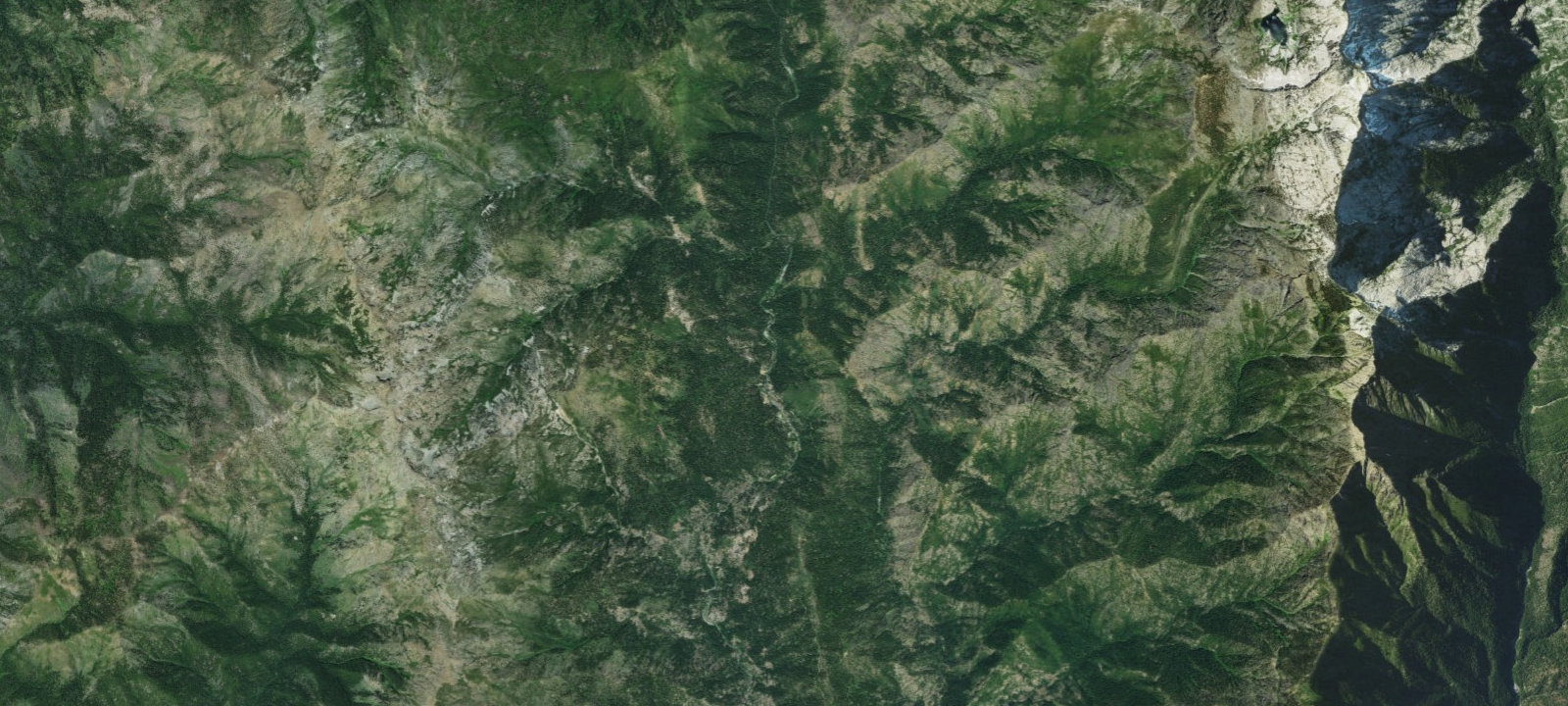 Map of Hobo Gulch Campground