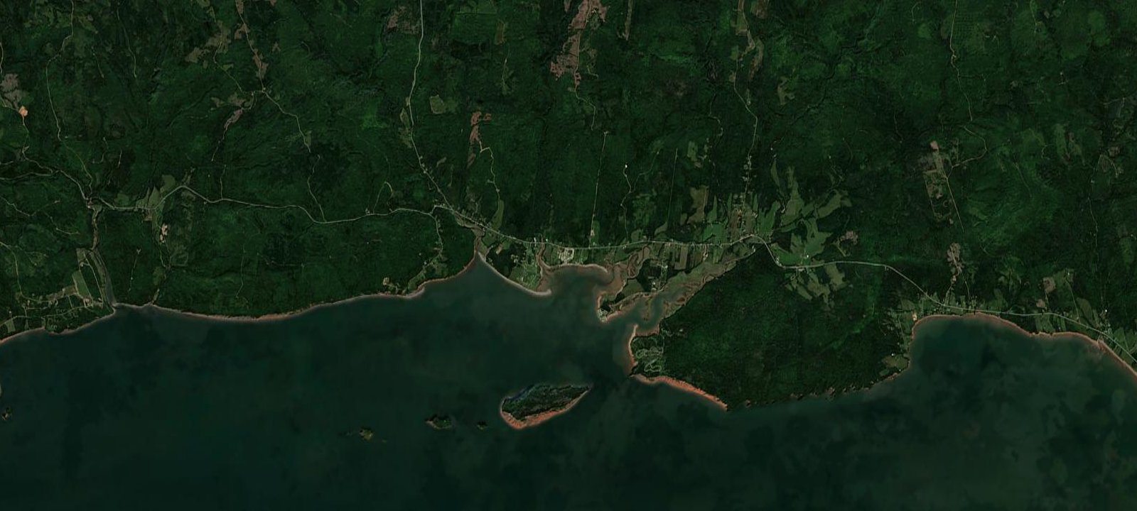 Map of Five Islands Ocean Resort & RV Campground