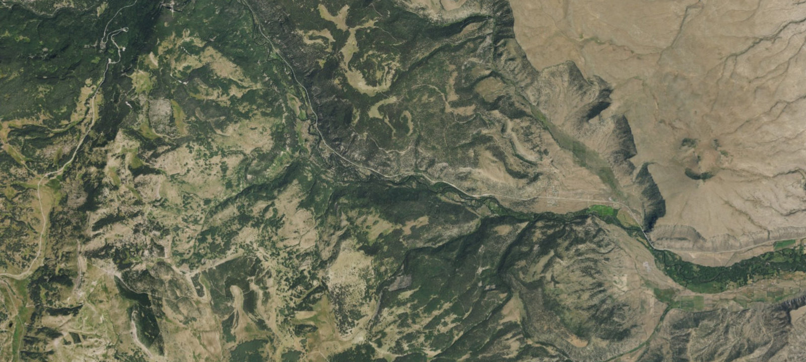 Map of Aspen Glade Campground