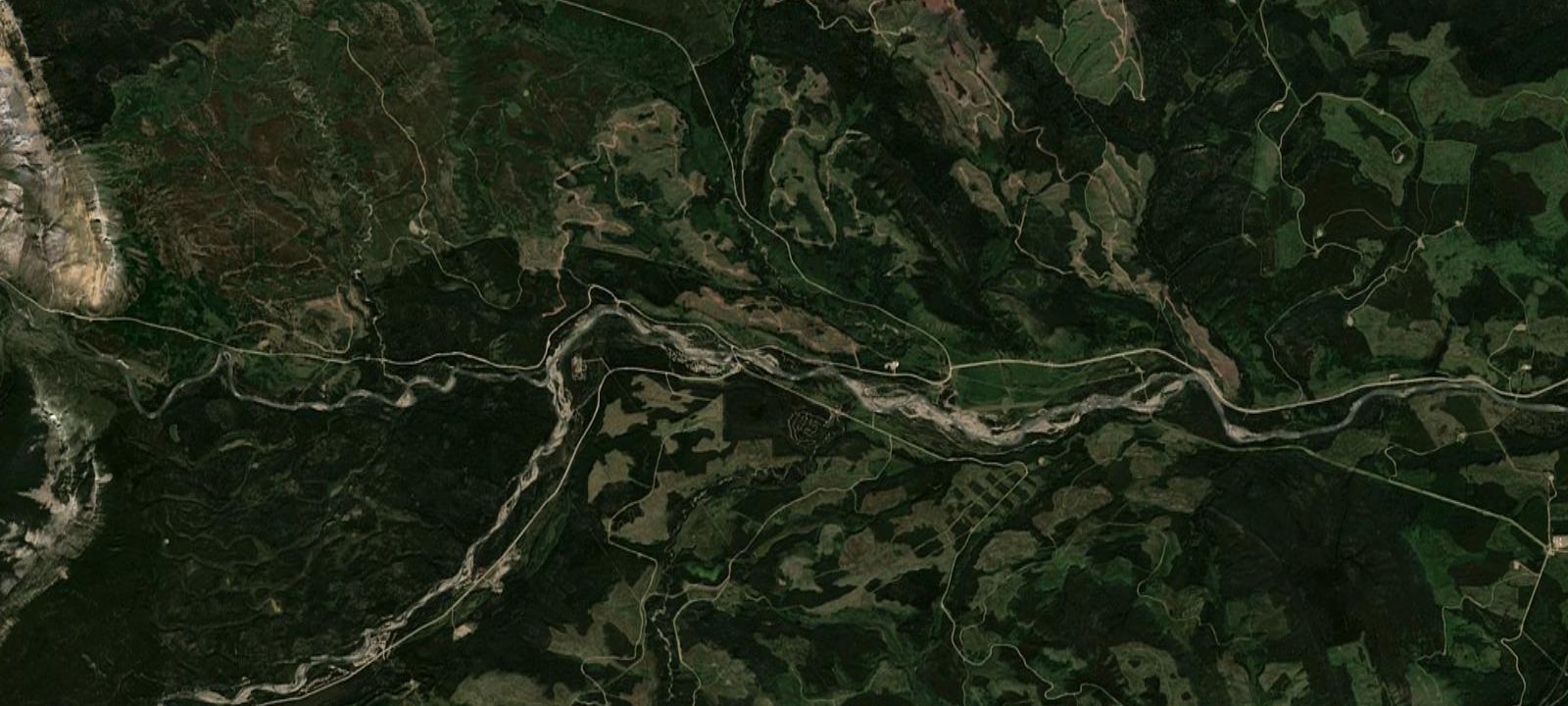 Map of Red Deer River North Campground