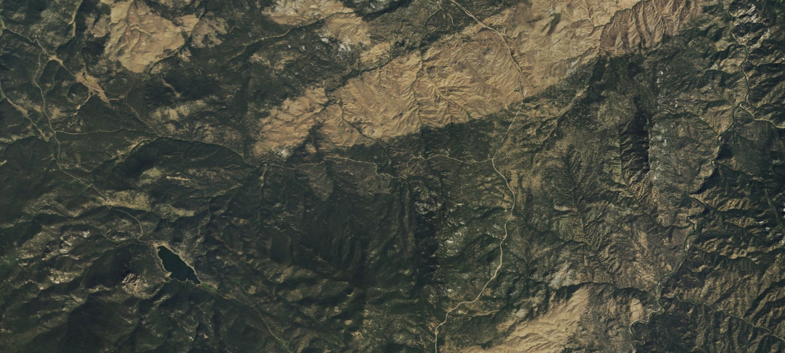 Map of USFS FR 550 Dispersed Site 16
