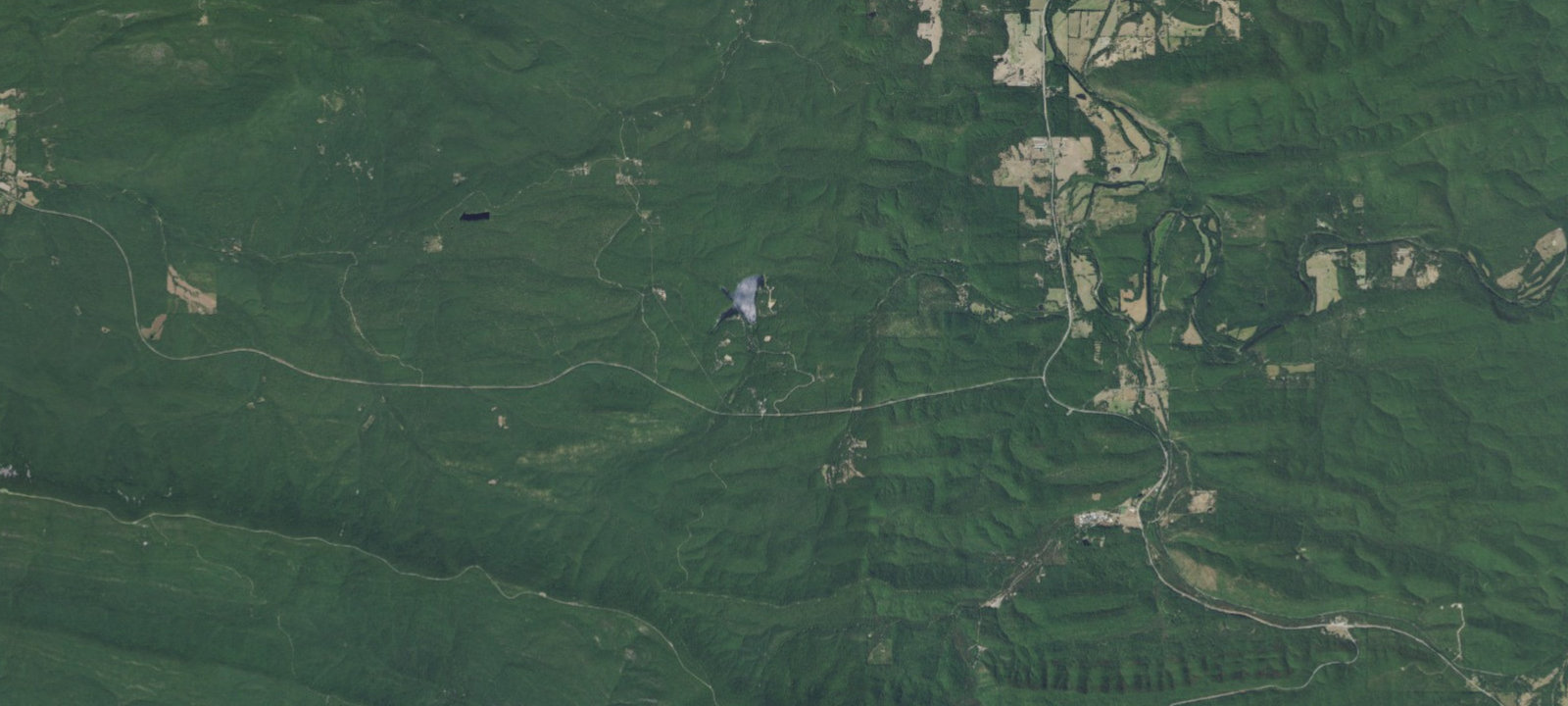 Map of Cedar Lake Campground