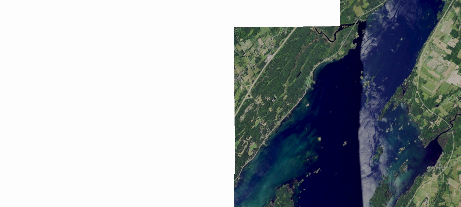 Map of 1000 Islands / Mallorytown KOA Holiday