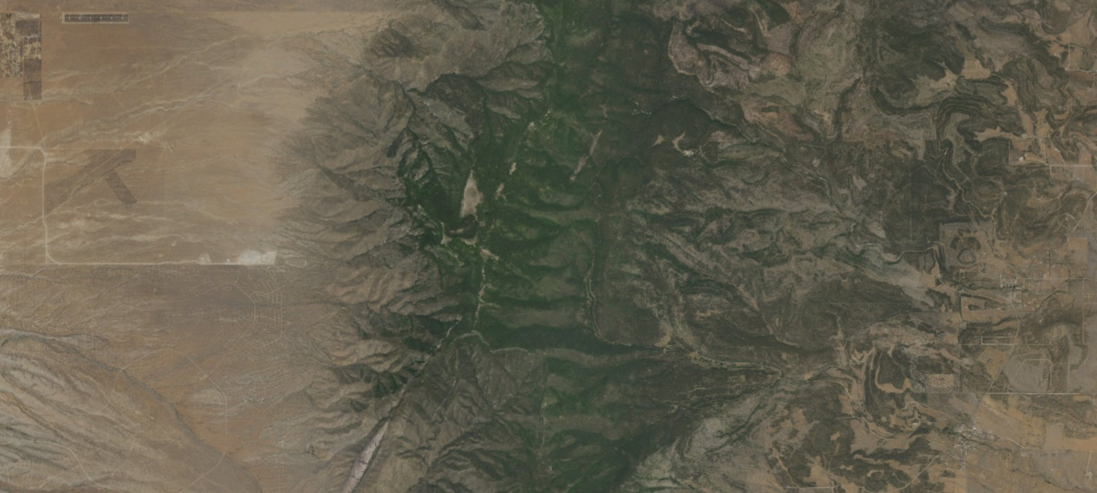 Map of Bosque Campground