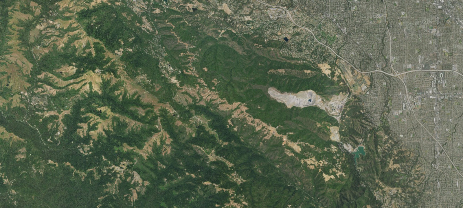 Map of Black Mountain Backpack Camp