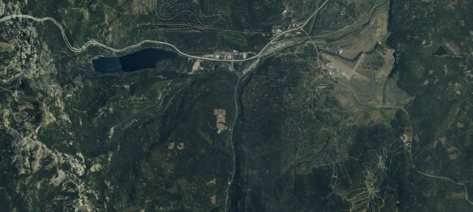Map of Granite Flat
