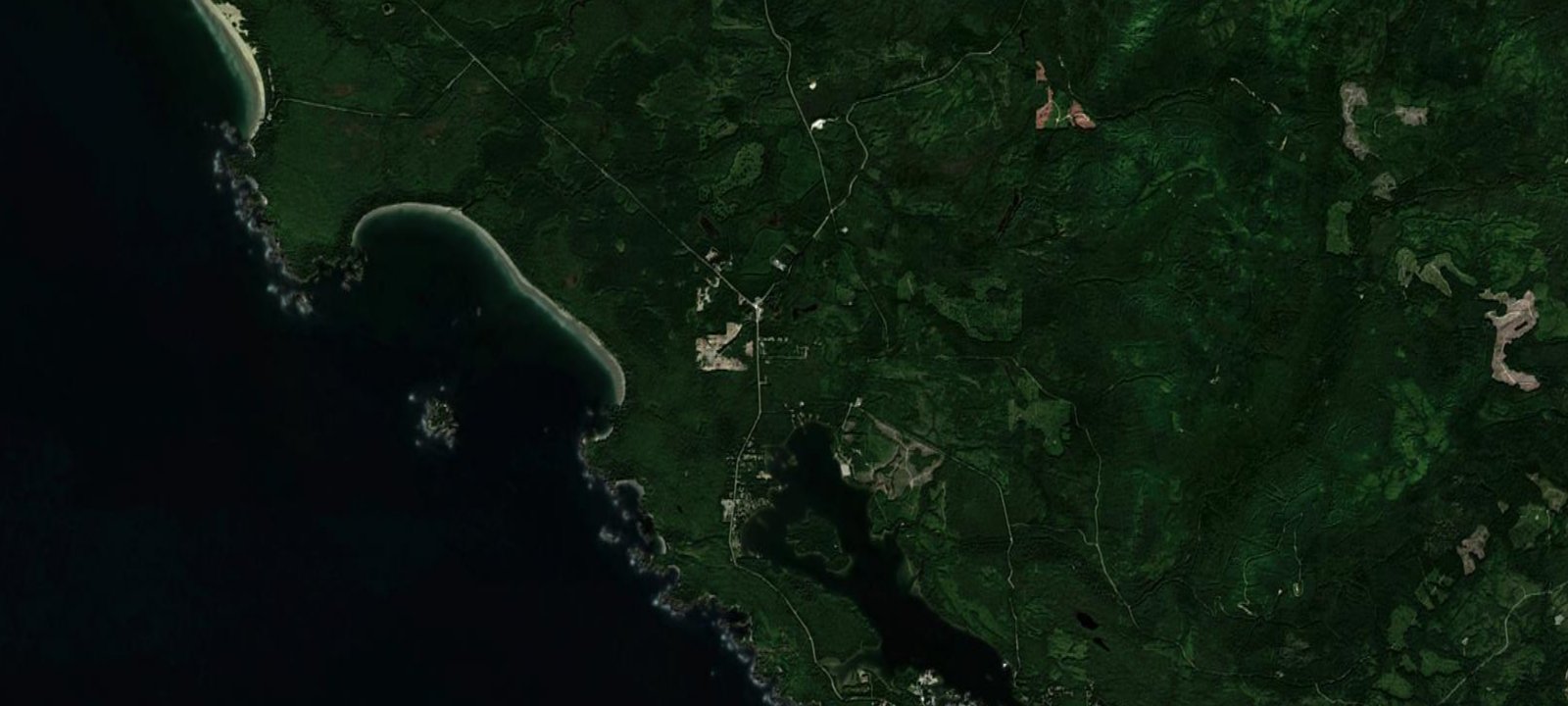 Map of Surf Junction Campground