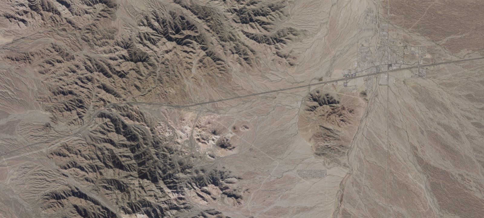 Map of Dome Rock Road Camping Area