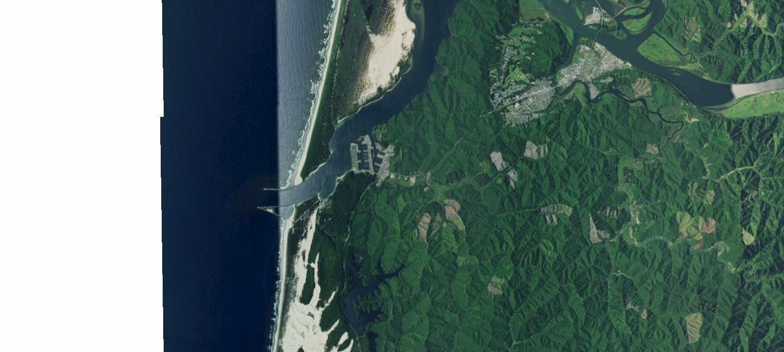 Map of Salmon Harbor RV Park
