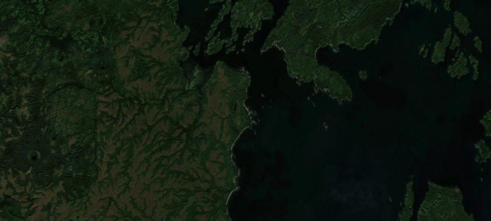 Map of Brent's Beach Cabin