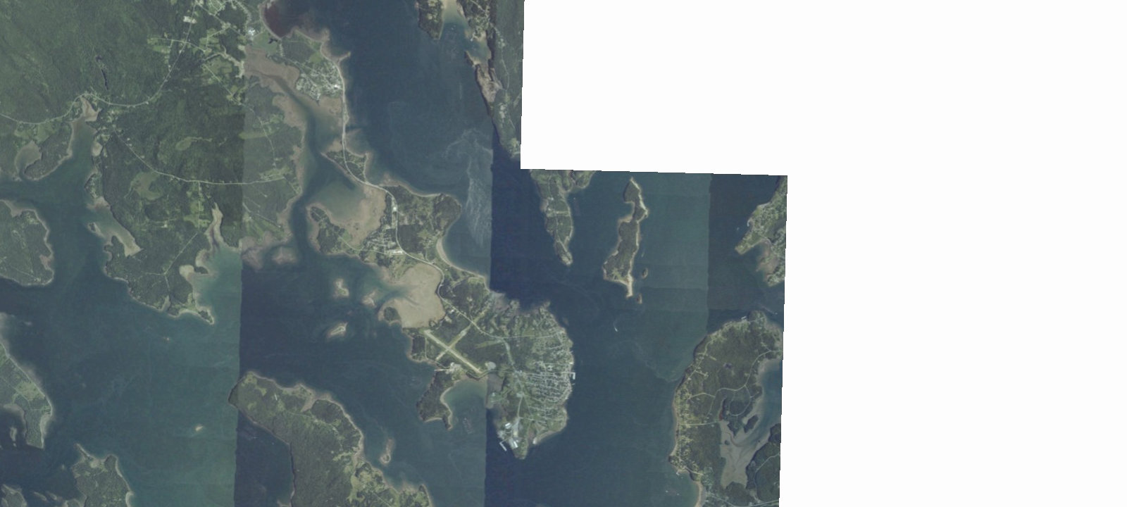 Map of Deer Island Point Campground