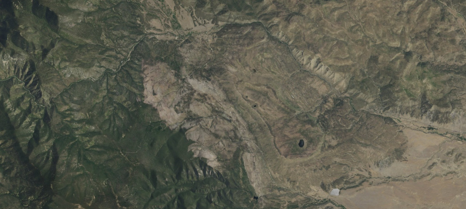 Map of Ute Park Pass