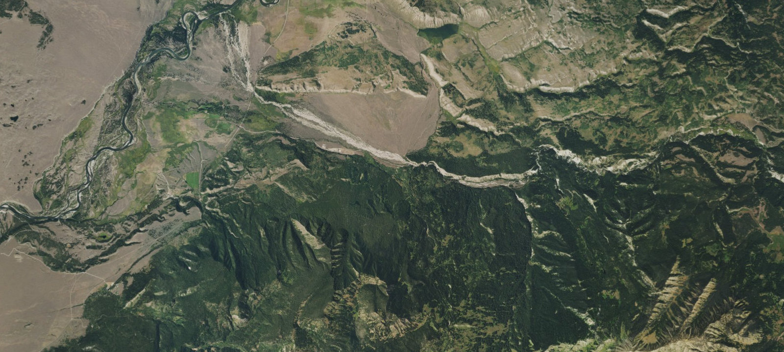 Map of Spread Creek 13A