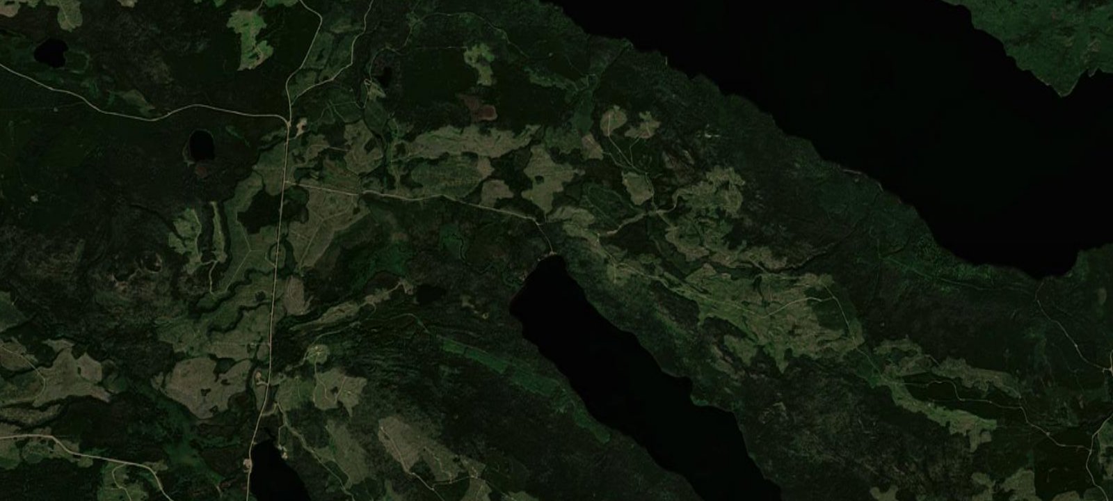 Map of Augier Lake Recreation Site