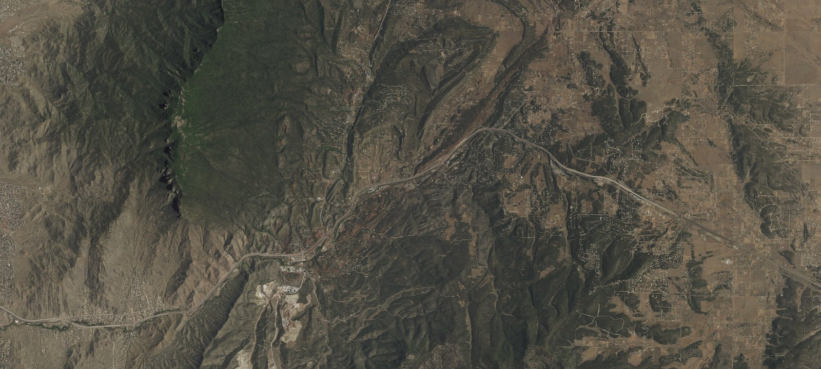 Map of Leisure Mountain Mobile Home & RV Park