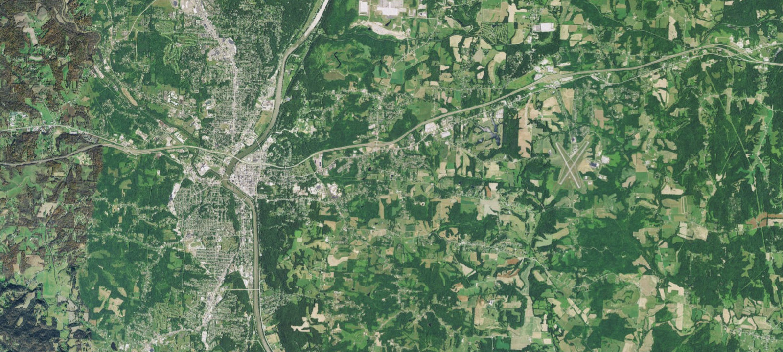 Map of National Road Campground
