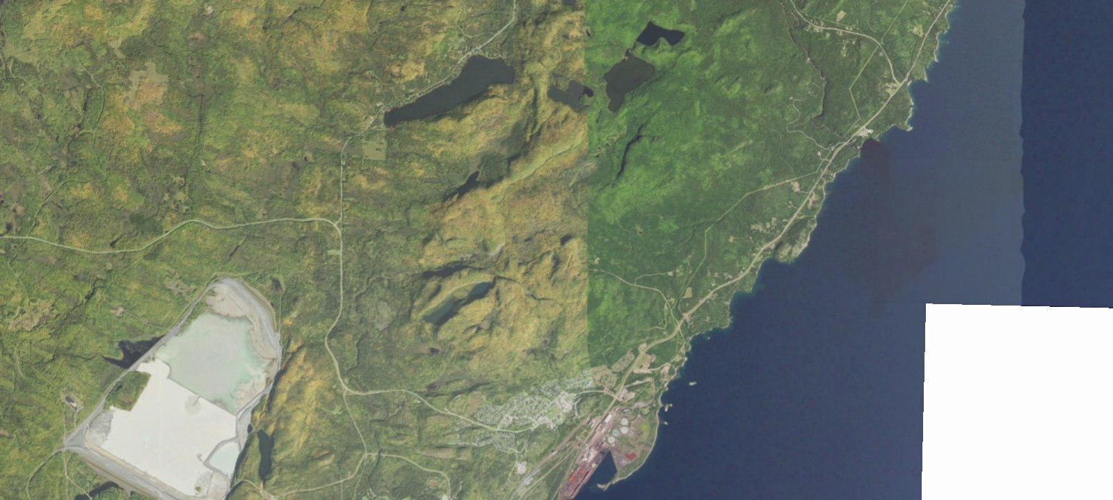 Map of Round Mountain Beaver Pond