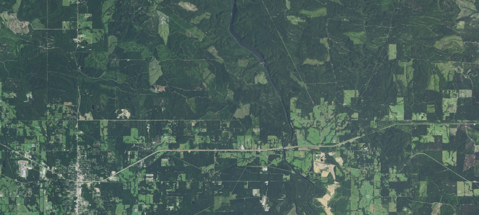 Map of Mountain Fork Park