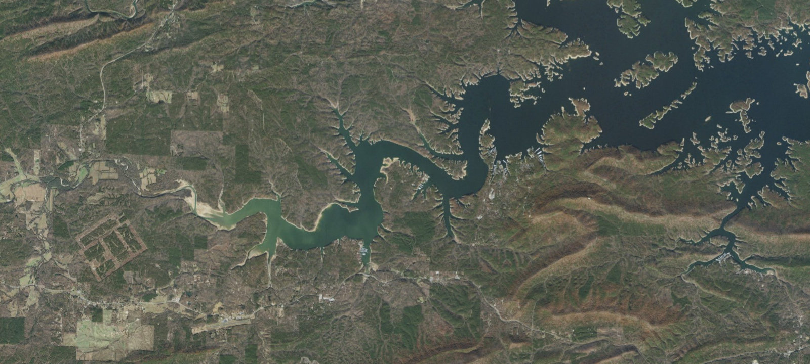 Map of Tompkins Bend