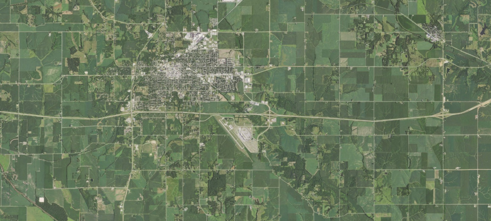 Map of Newton/Des Moines East KOA
