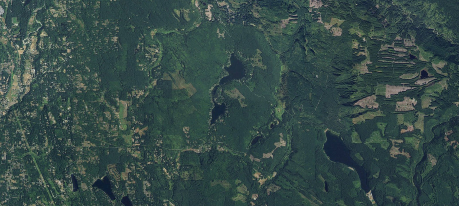 Map of Lake Roesiger Park Campground