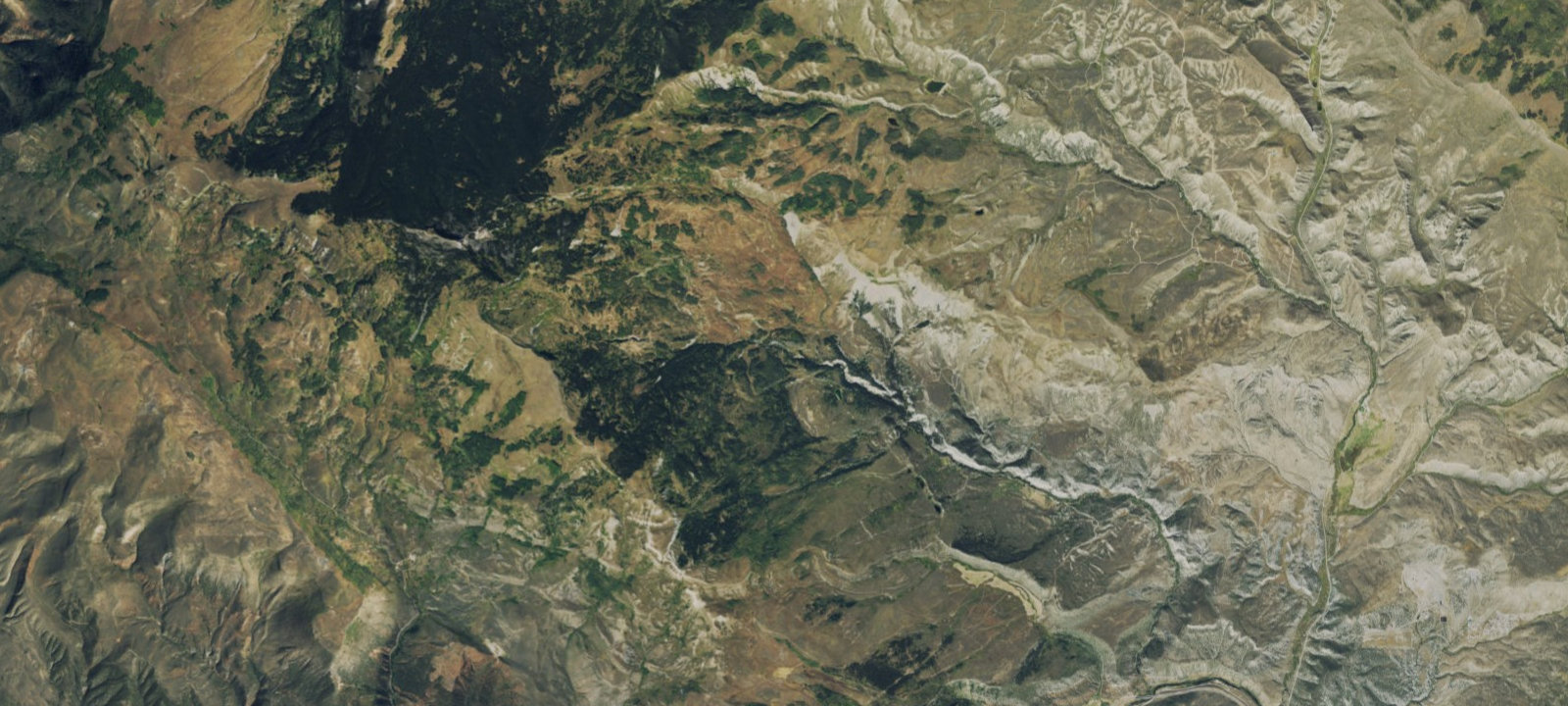 Map of Blue Lake Area Camp
