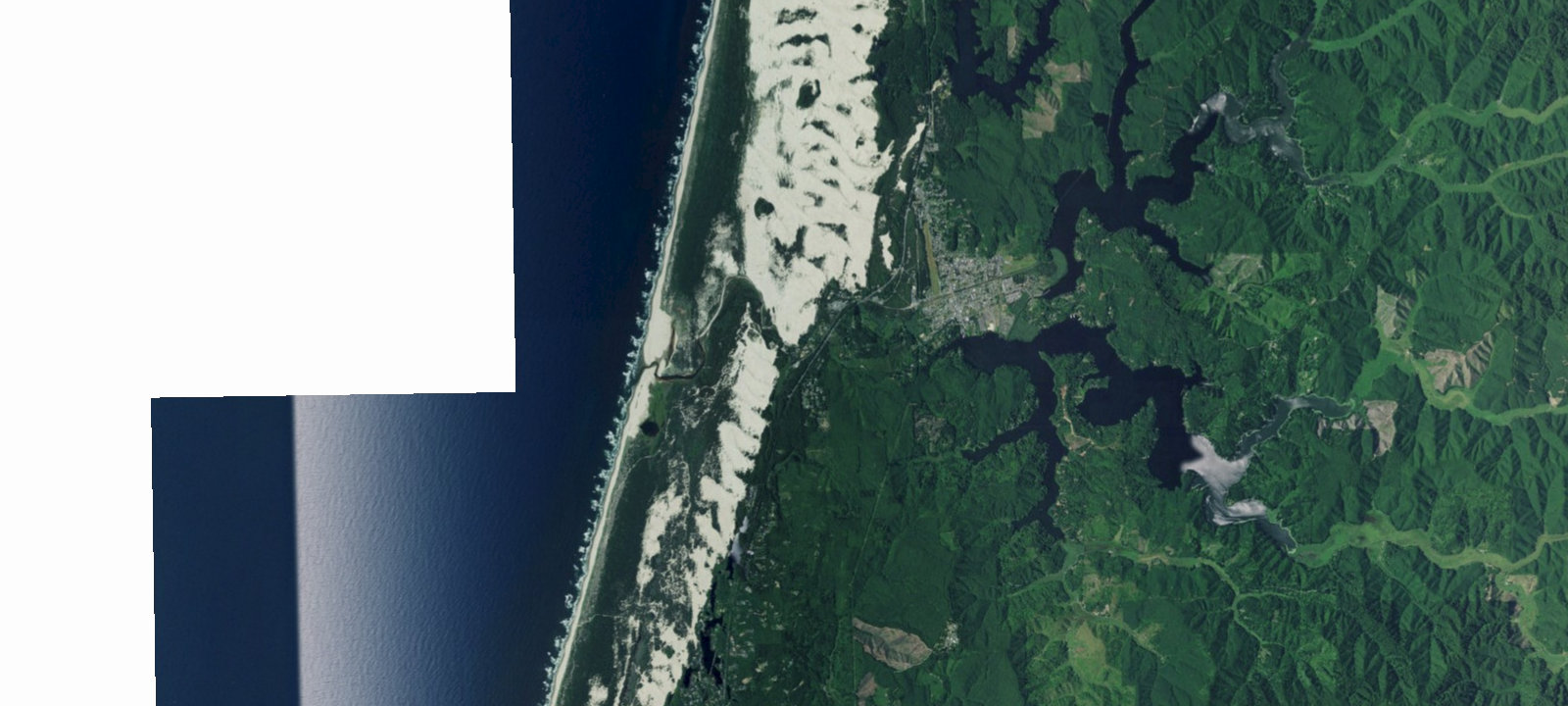 Map of Spinreel Sand Camping