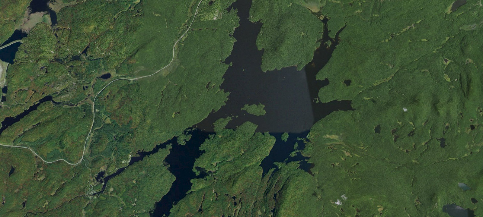 Map of Cranberry Lake 25