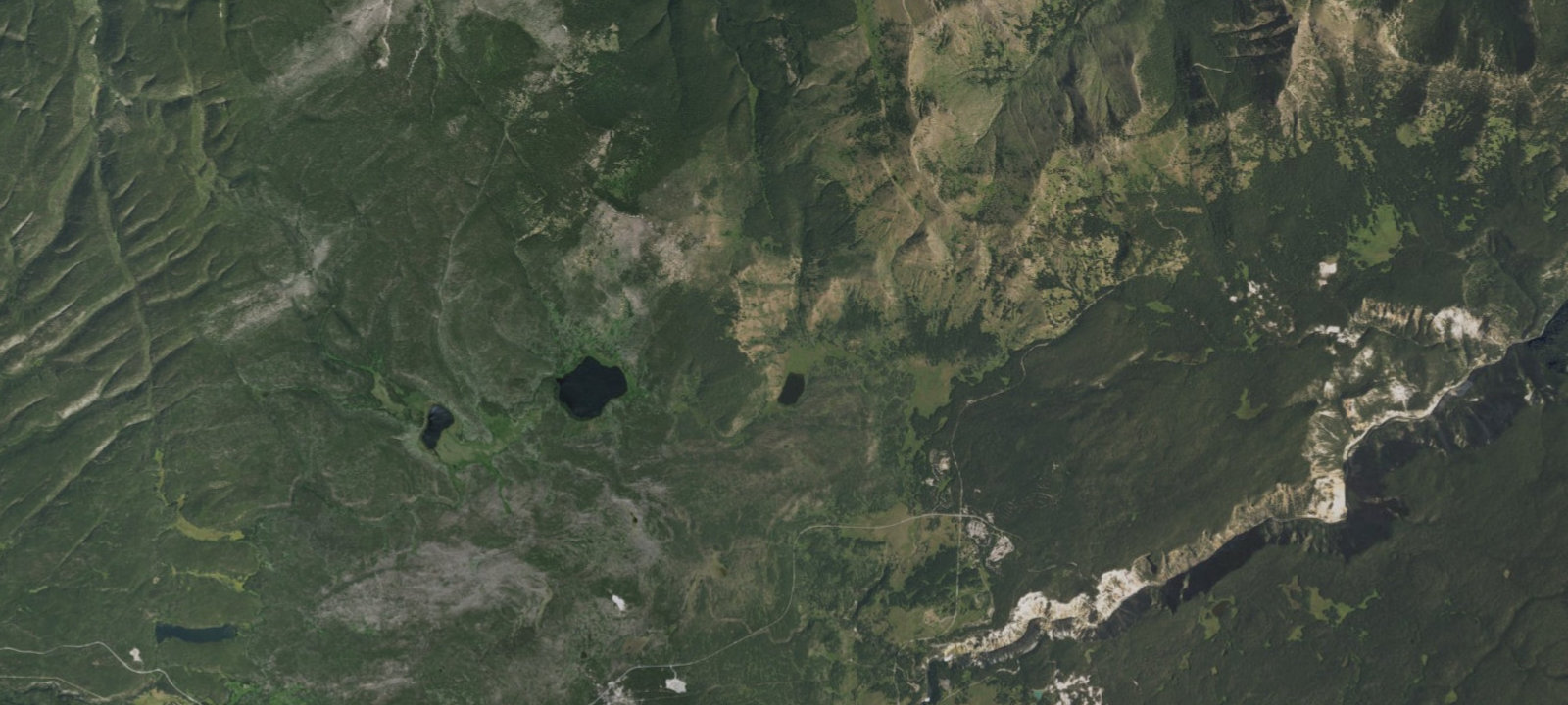 Map of Cascade Lake North