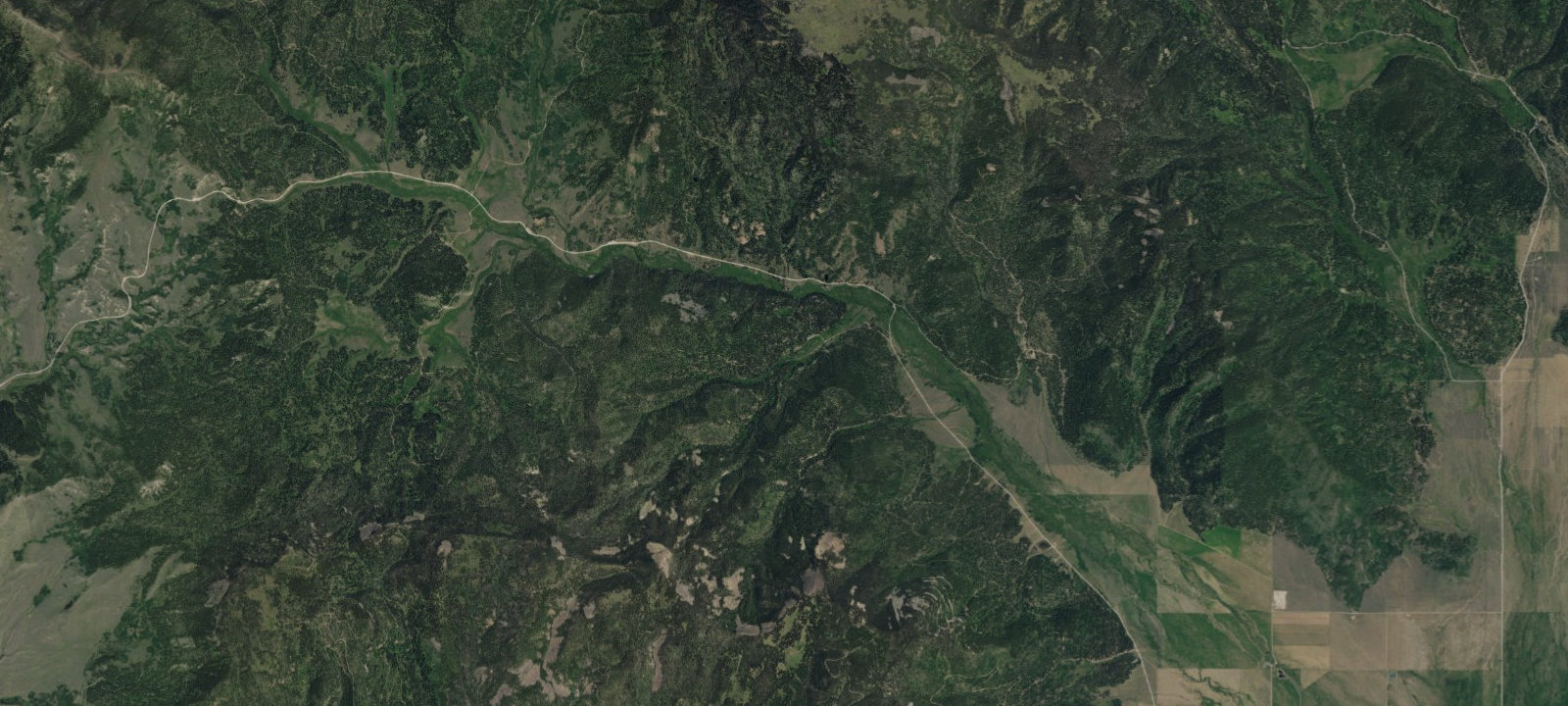 Map of Al Taylor Cabin