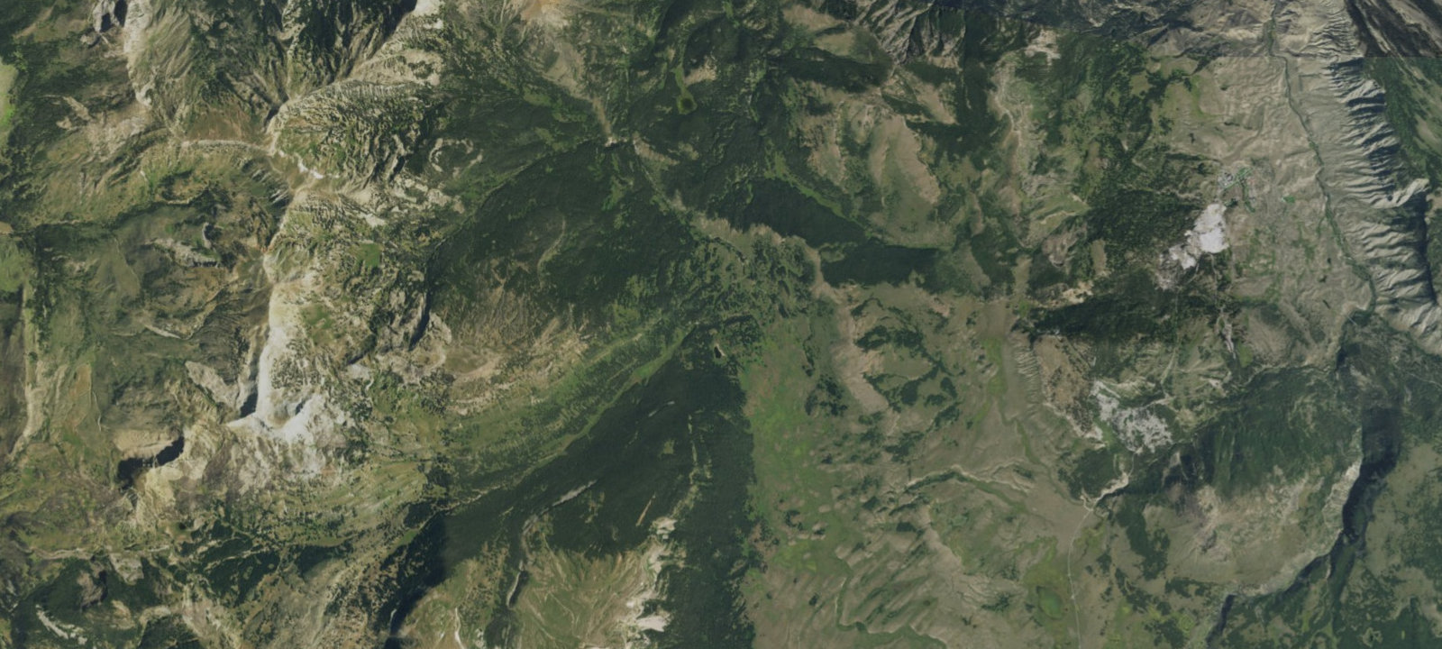 Map of Fawn Lake