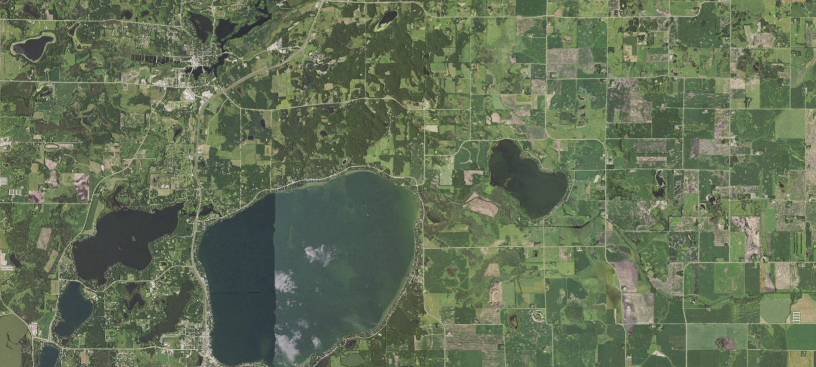 Map of Green Lake County Park
