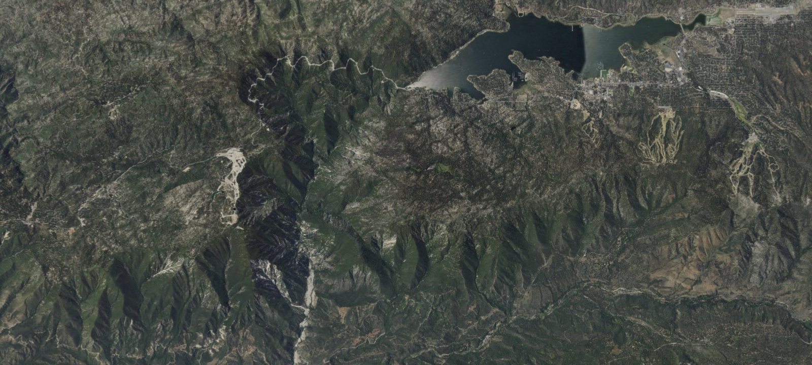 Map of Big Bear Yellow Post Site #29