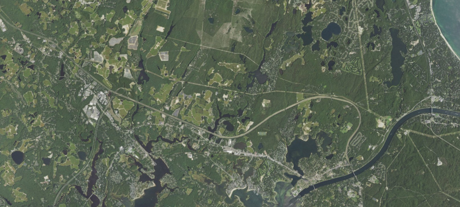 Map of Cape Cod's Maple Park Campground and RV Park