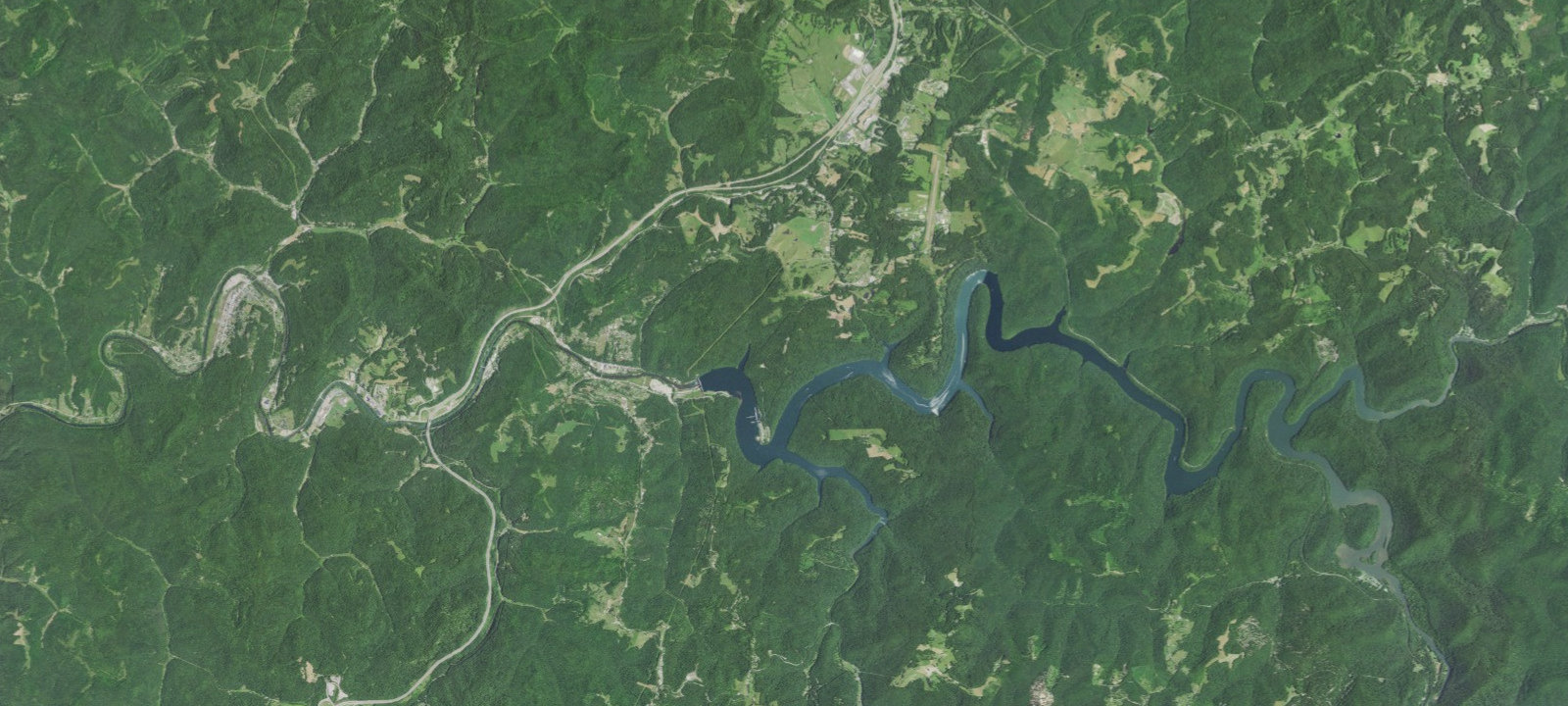 Map of Bee Run Campground