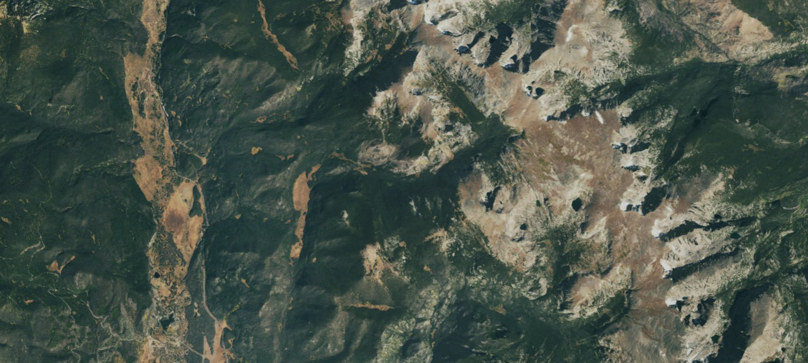 Map of Lower Granite Falls