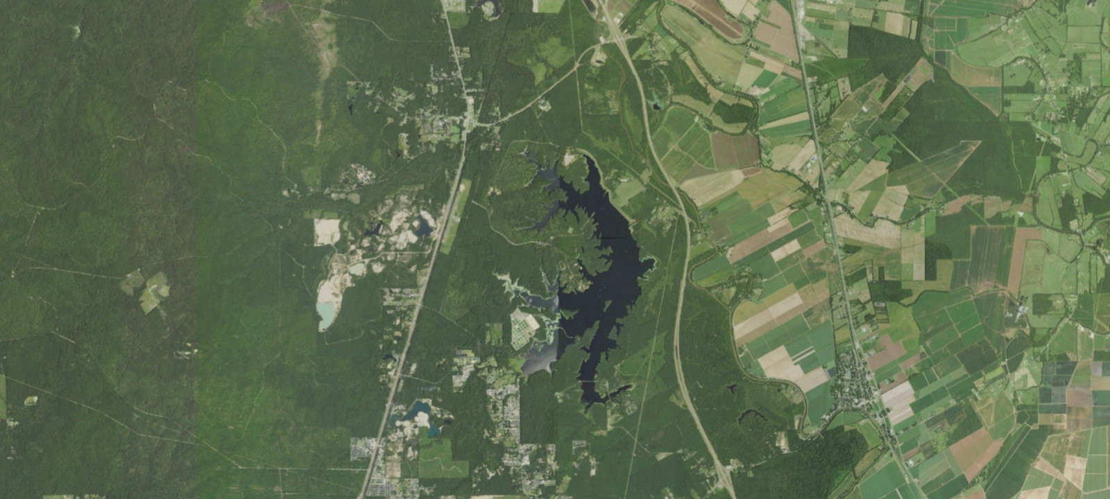 Map of Indian Creek Recreation Area