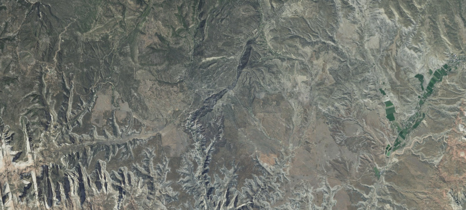 Map of BLM Road #71 Gravel Pit Dispersed
