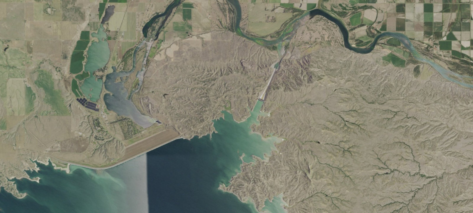 Map of Flat Lake Campground