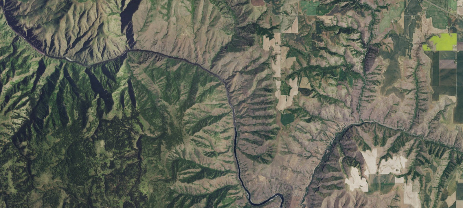 Map of Lower Packers Creek Campsite