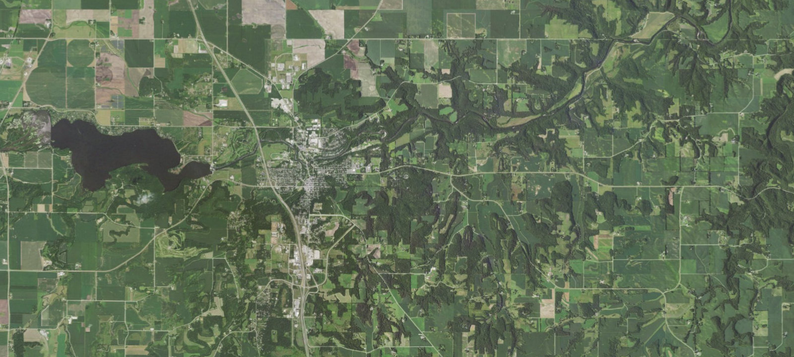 Map of Cannon Falls Campground