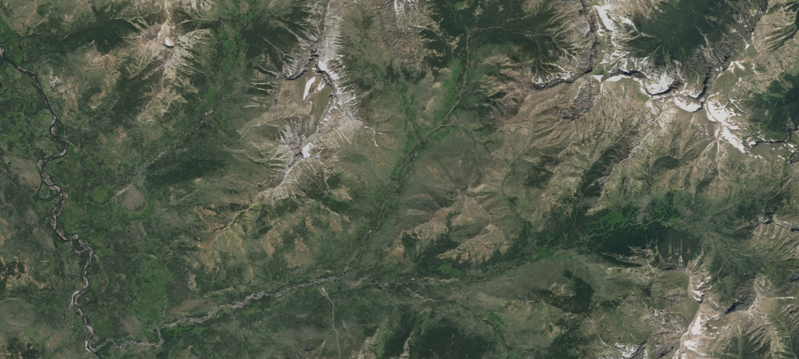 Map of Howell Creek