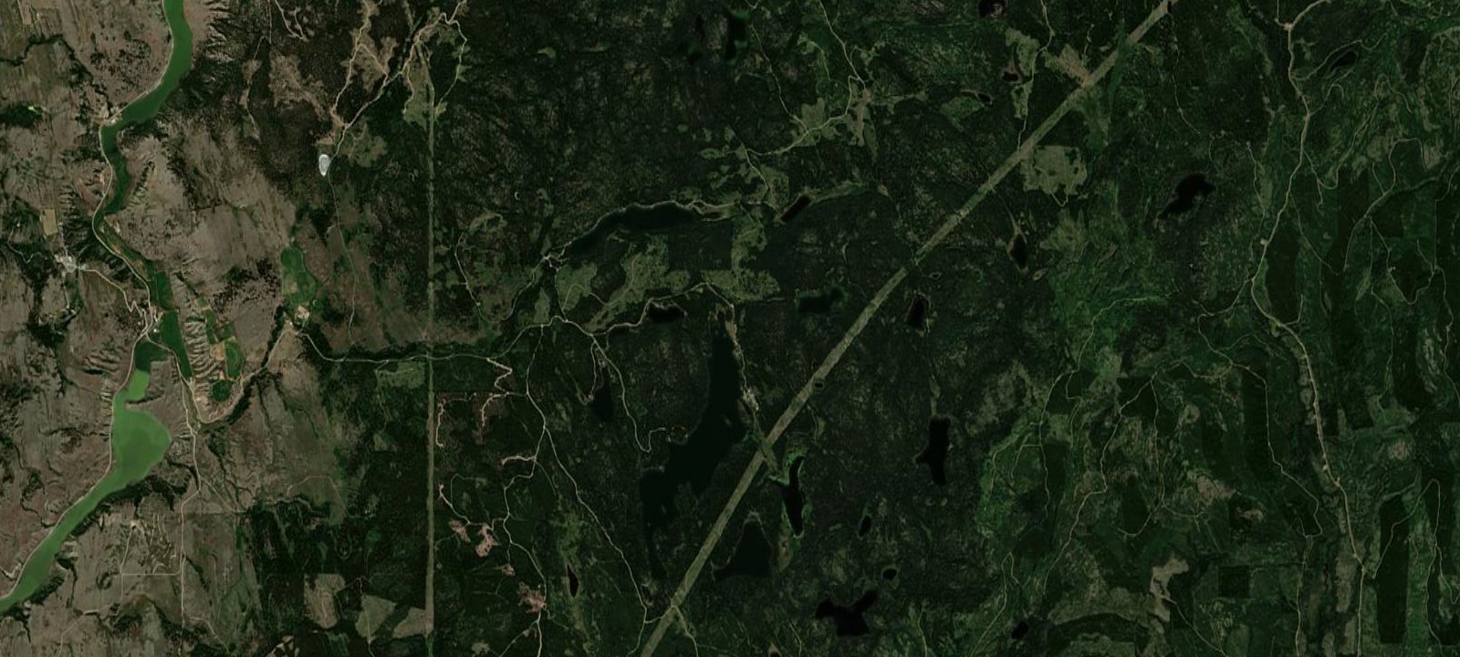 Map of Roche Lake North Campground