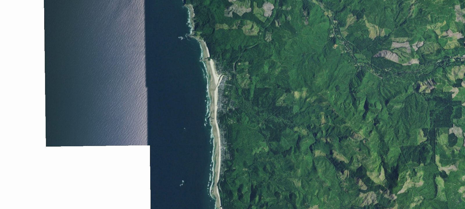 Map of Cannon Beach RV Resort