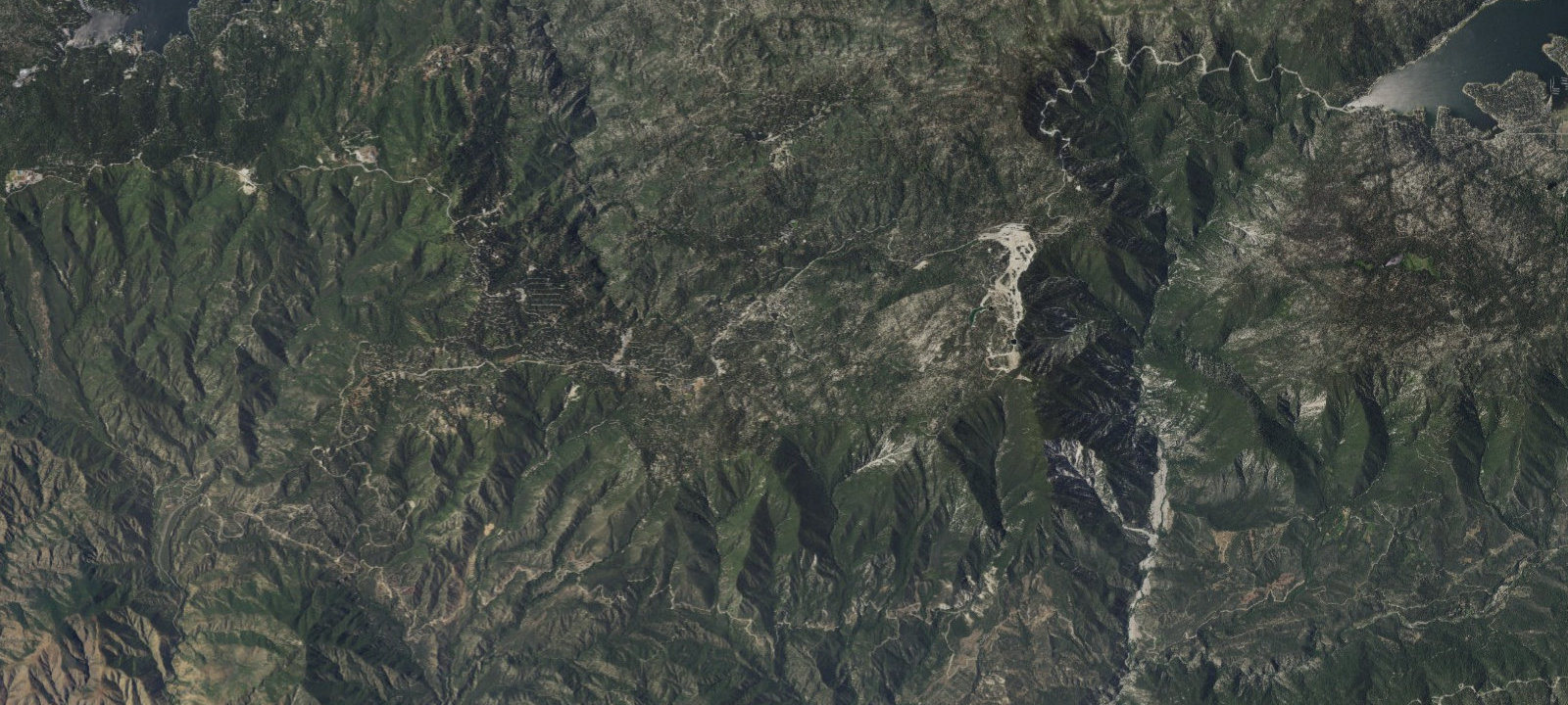 Map of Keller Peak Yellow Post Site #2